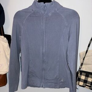 Y2K Old Navy Slate Gray/Blue Bomber Jacket